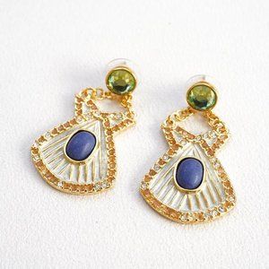 Lulu Frost Embellished Drop Earrings